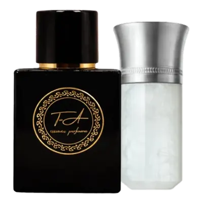 White Aura neben dem Original-Flakon